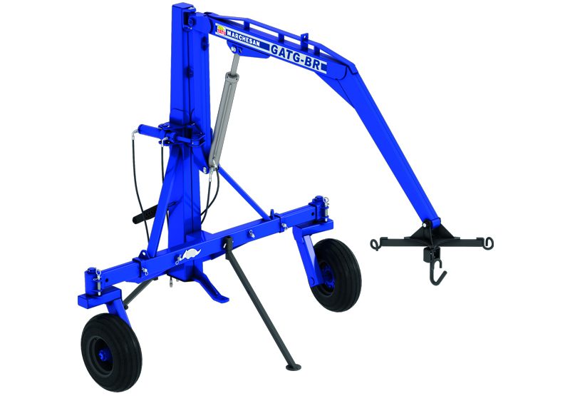 Guincho para Bag 2000KG Bitola Regulável - Roda Oscilante