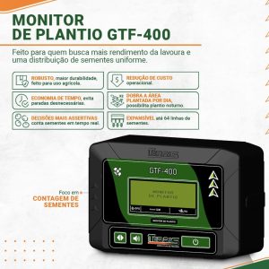 Monitor de Plantio- GTF 400 Terris