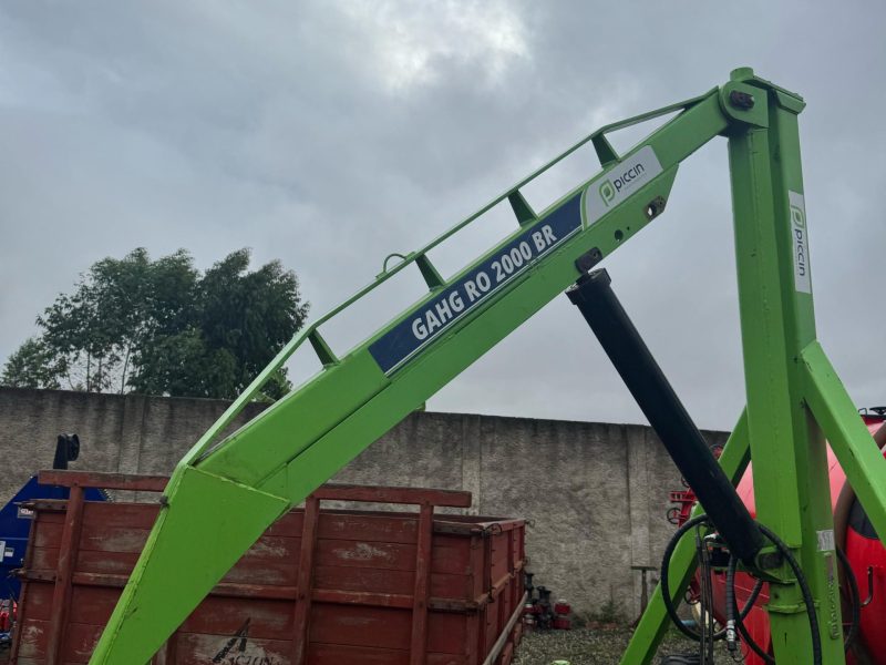 Guincho para Bag 2000KG Roda Oscilante Bitola Regulável - Piccin (Semi Novo)
