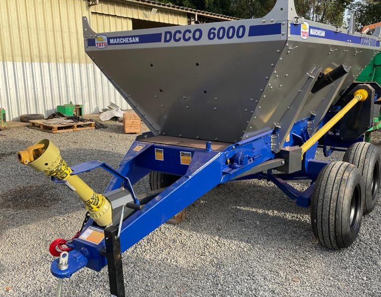 Distribuidor de Calcário e Composto Orgânico Inox - DCCO 6000