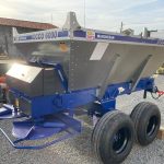 Distribuidor de Calcário e Composto Orgânico Inox - DCCO 6000