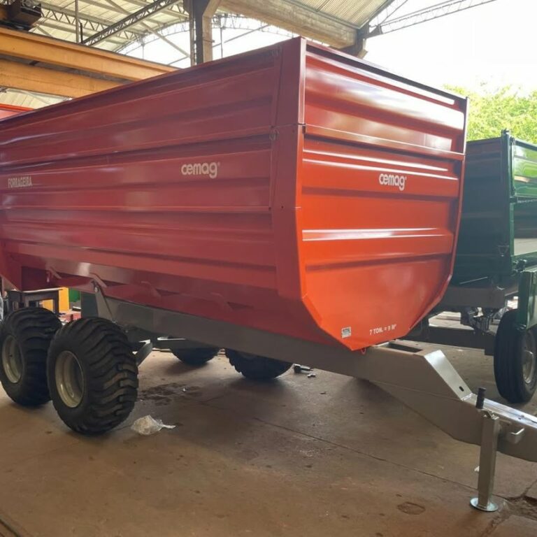 Carreta Basculante Hidráulica- CBH 7 Ton 9m³- C/ Pneus 15.5