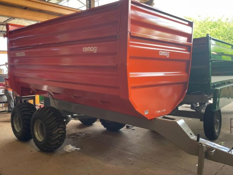 Carreta Basculante Hidráulica- CBH 7 Ton 9m³- C/ Pneus 15.5