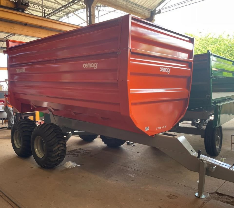 Carreta Basculante Hidráulica- CBH 7 Ton 9m³- C/ Pneus 15.5