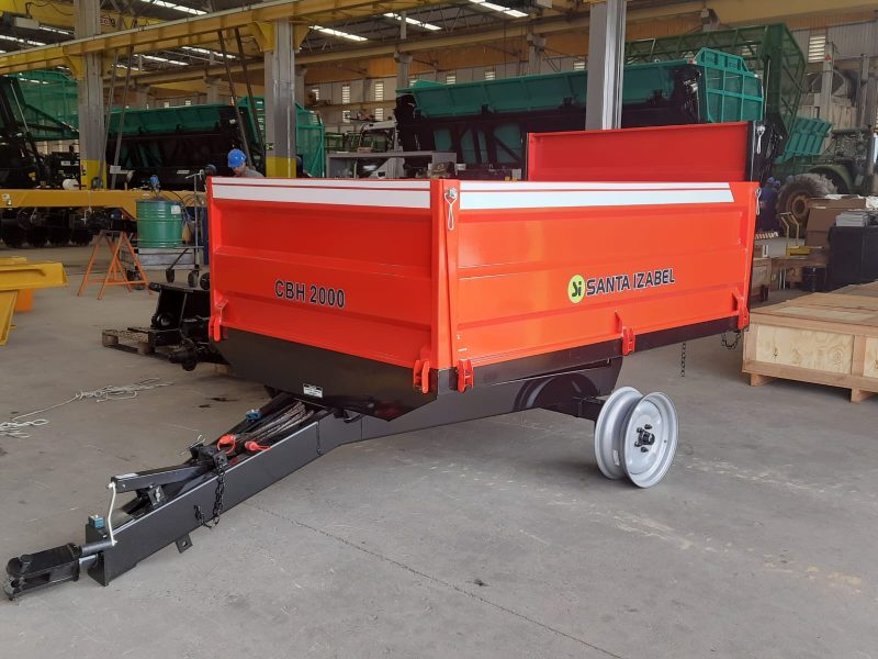 Carreta Basculante Metálica Hidráulica 2000 KG- Santa Izabel