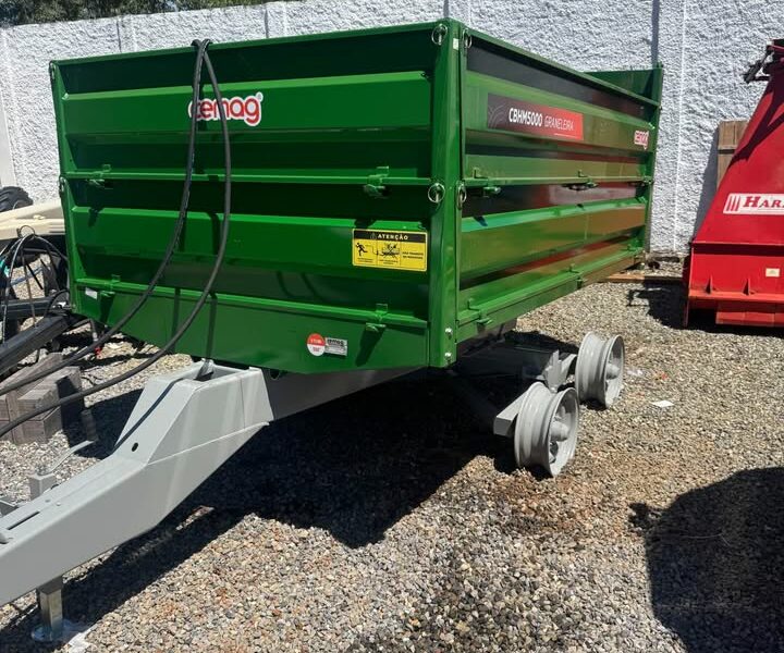 Carreta Agrícola Basculante Hidráulica- CBHM 5000 S/Pneus