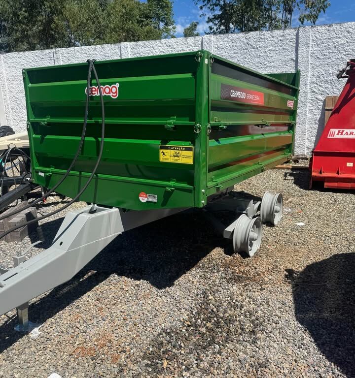 Carreta Agrícola Basculante Hidráulica- CBHM 5000 S/Pneus