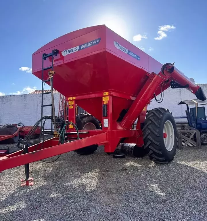 Carreta Agrícola Graneleira - Sollus 10.8 AR C/ Pneus (Semi-Novo)