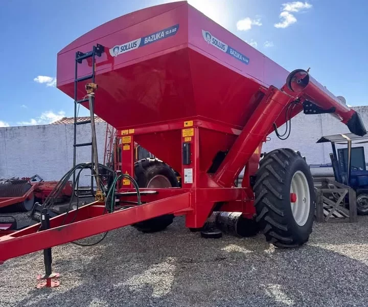 Produto Carreta Agrícola Graneleira Sollus 10.8 AR C/ Pneus (Semi Novo)